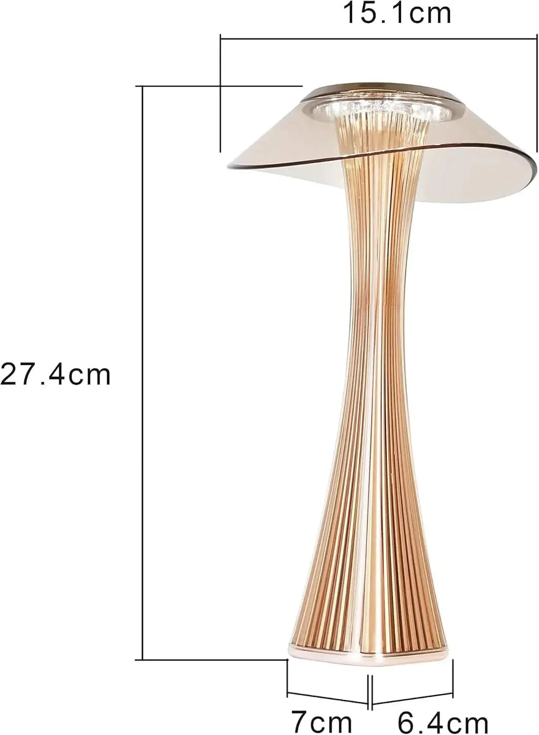 Touch Dimmable LED Table Lamp for Indoor and Outdoor Mood Lighting