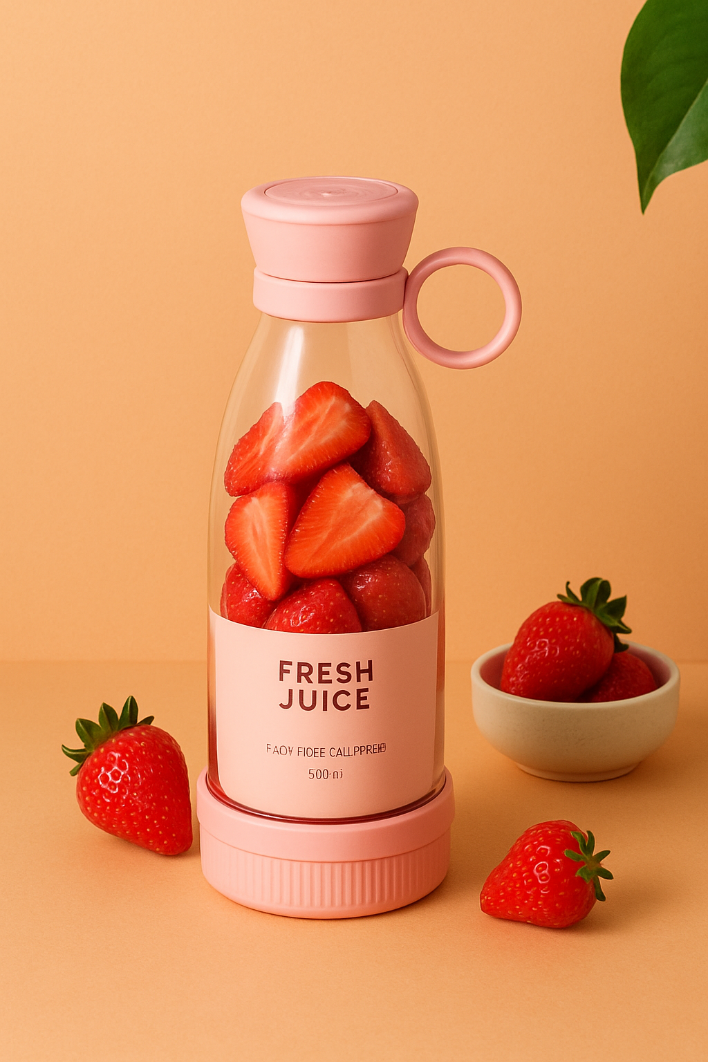Portable Mini Blender | USB On-the-Go Smoothie Maker | Wireless Juicer for Shakes & Smoothies
