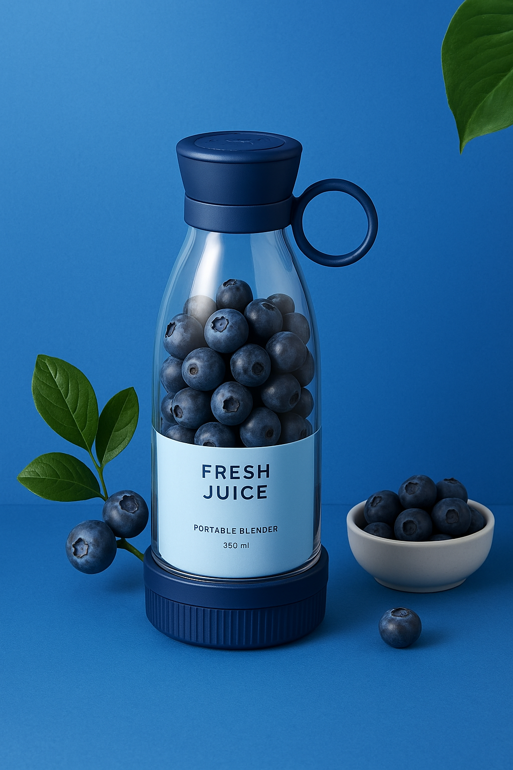 Portable Blender | Cordless & Rechargeable | 4-Blade Power