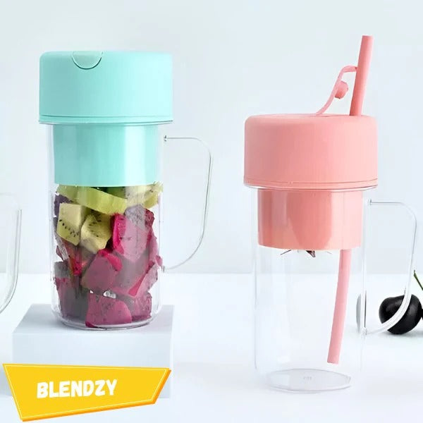 Portable USB Blender | Six Blade Power | Leak-Proof Drinking Cup