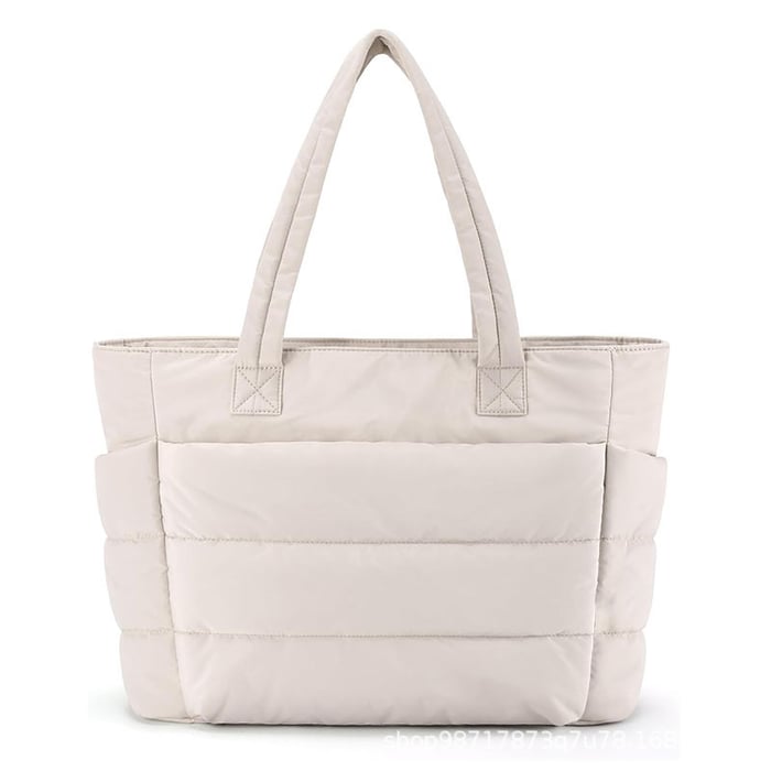 Lightweight and Spacious Puffy Tote Bag
