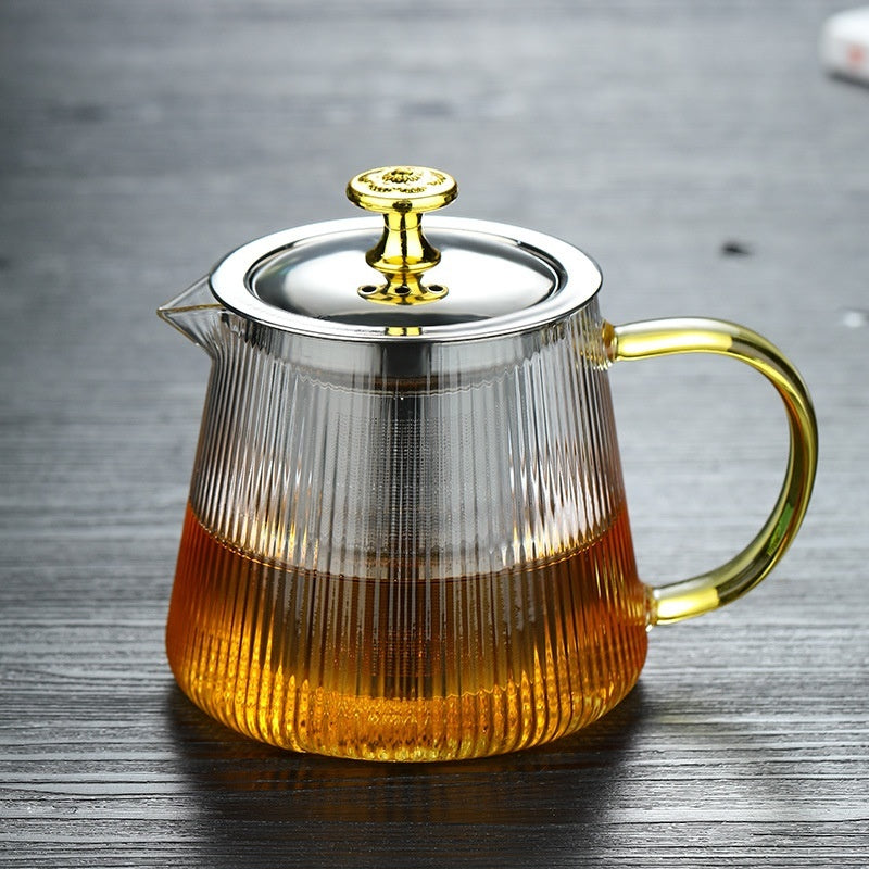 Clarity Brew Premium Heat-Resistant Teapot for Modern Living