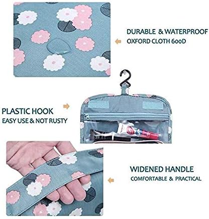 JourneyWise Waterproof Toiletry Organizer with Hook
