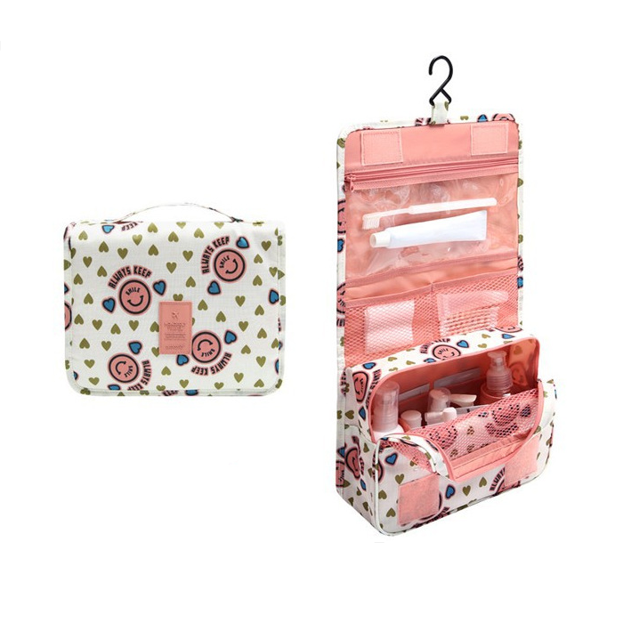 JourneyWise Waterproof Toiletry Organizer with Hook