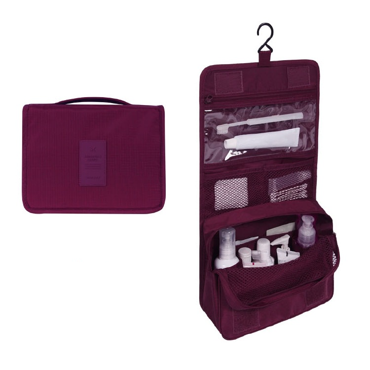 JourneyWise Waterproof Toiletry Organizer with Hook