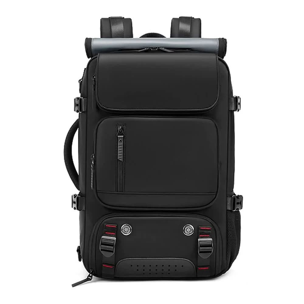Large Waterproof Travel Backpack with USB Charging Port