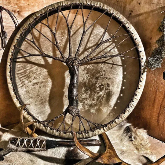 Sacred Harmony Handcrafted Drum – Your Spiritual Sound Companion
