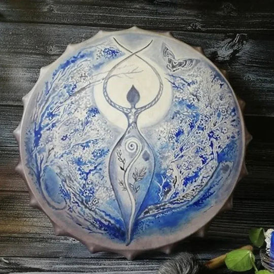 Sacred Harmony Handcrafted Drum – Your Spiritual Sound Companion
