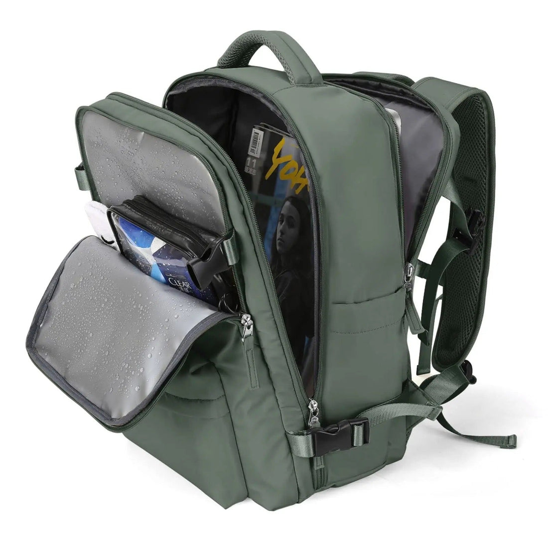 AquaGuard Adventure Backpack with Theft-Resistant Design