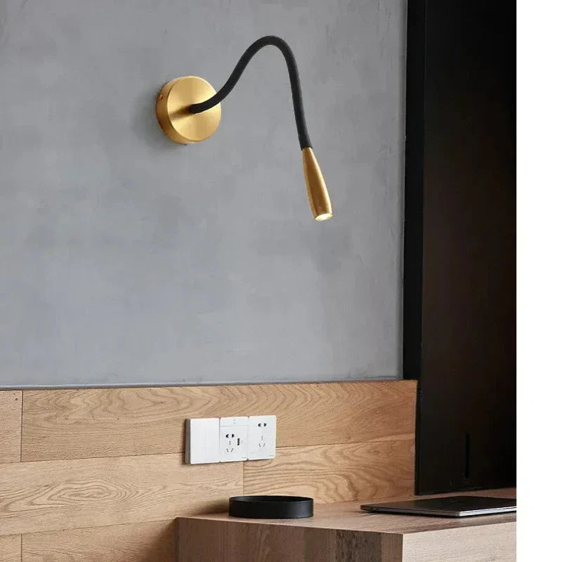 FlexiGlow Adjustable Wall Lamp with Modern Design