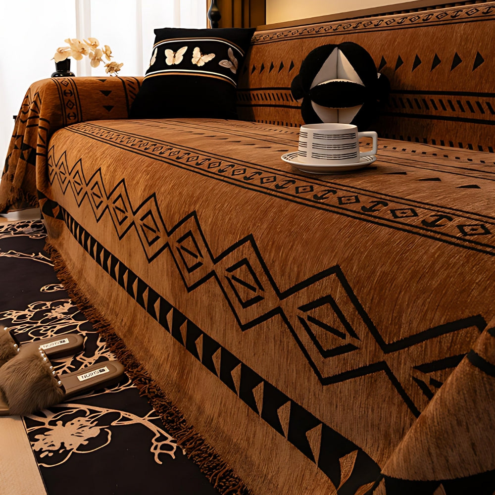 ChicGuard – Stylish Chenille Sofa Protector for Home Décor