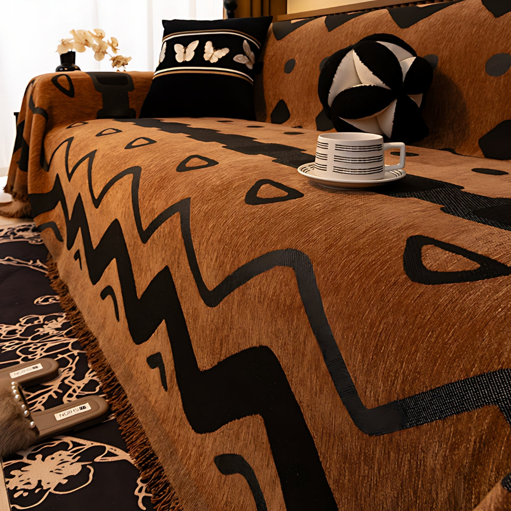 ChicGuard – Stylish Chenille Sofa Protector for Home Décor