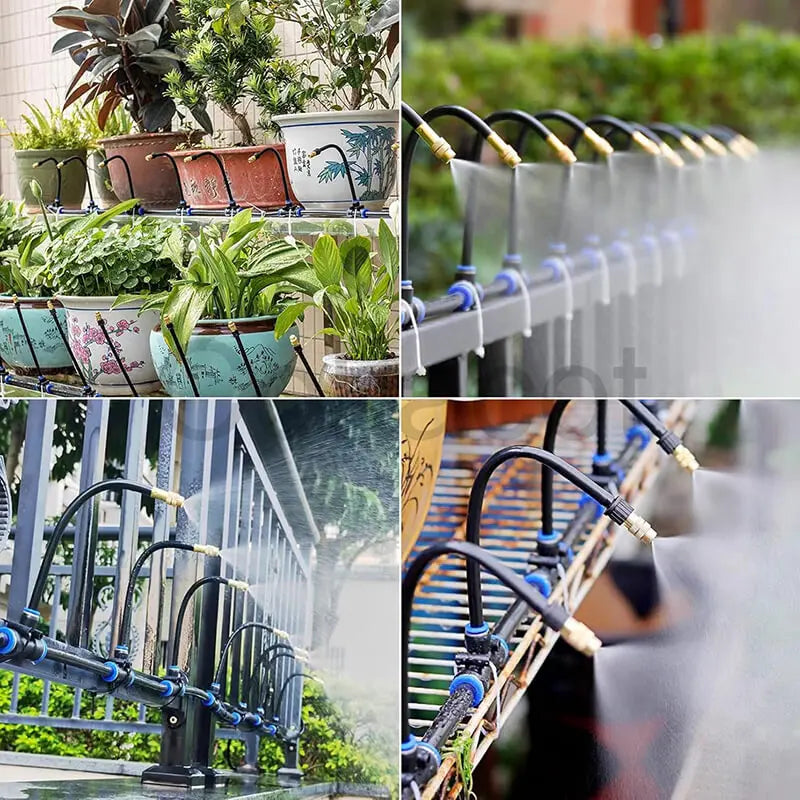 Modular and Expandable Root Irrigation System with Drip Watering