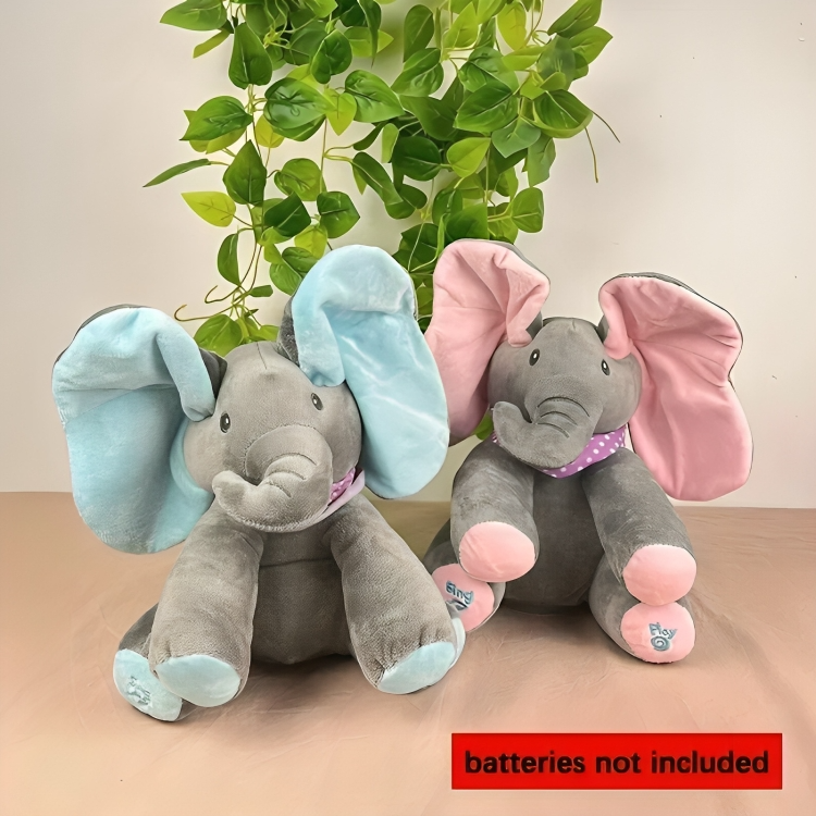 Singing Peek-a-Boo Elephant Toy