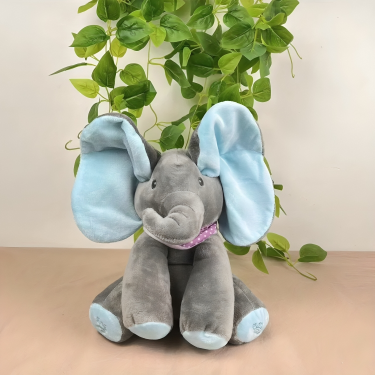 Singing Peek-a-Boo Elephant Toy