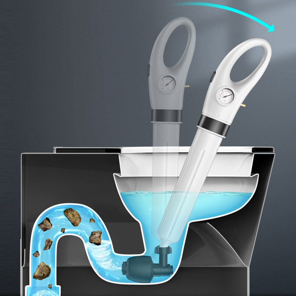 AquaBlast Max High-Pressure Drain Cleaner for Toilets and Sinks