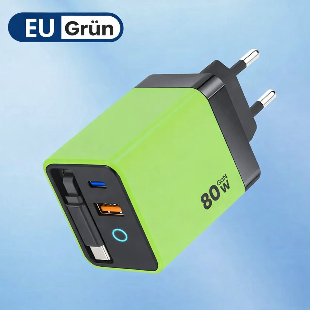 Smart Multi-Device Charger | GaN Fast Charging Wall Adapter