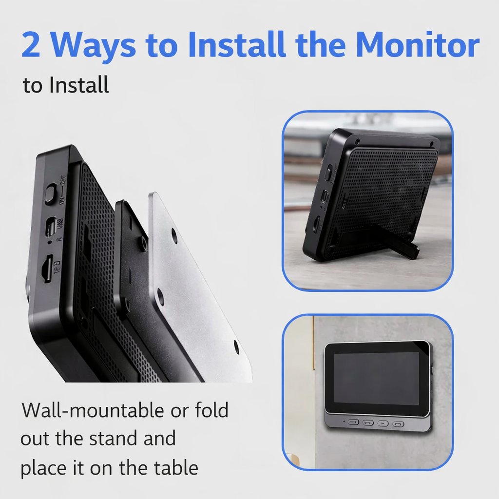 Video Doorbell with Camera | Live View and Two-Way Audio | Night Vision