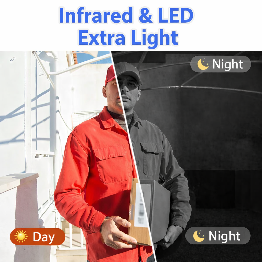 Video Doorbell with Camera | Live View and Two-Way Audio | Night Vision