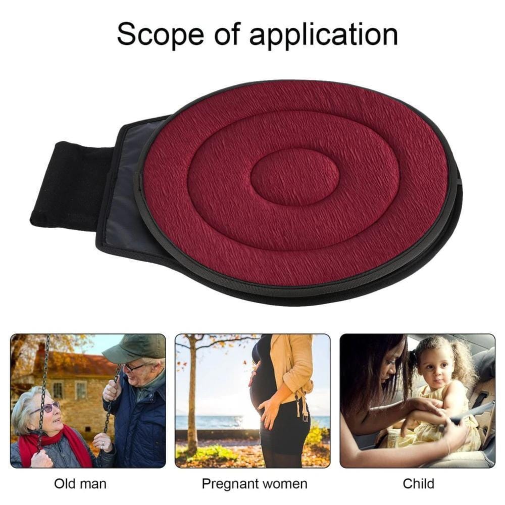 ComfortGlide 360° Swivel Seat Cushion for Effortless Movement