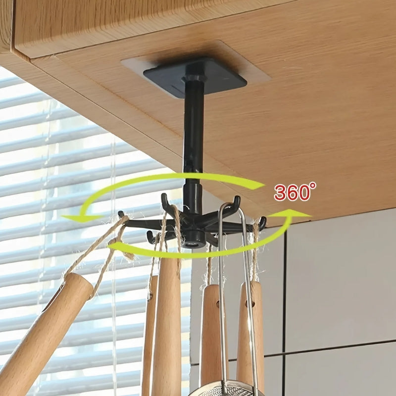 360° Rotating Hook Rack - Versatile Twist Hanger