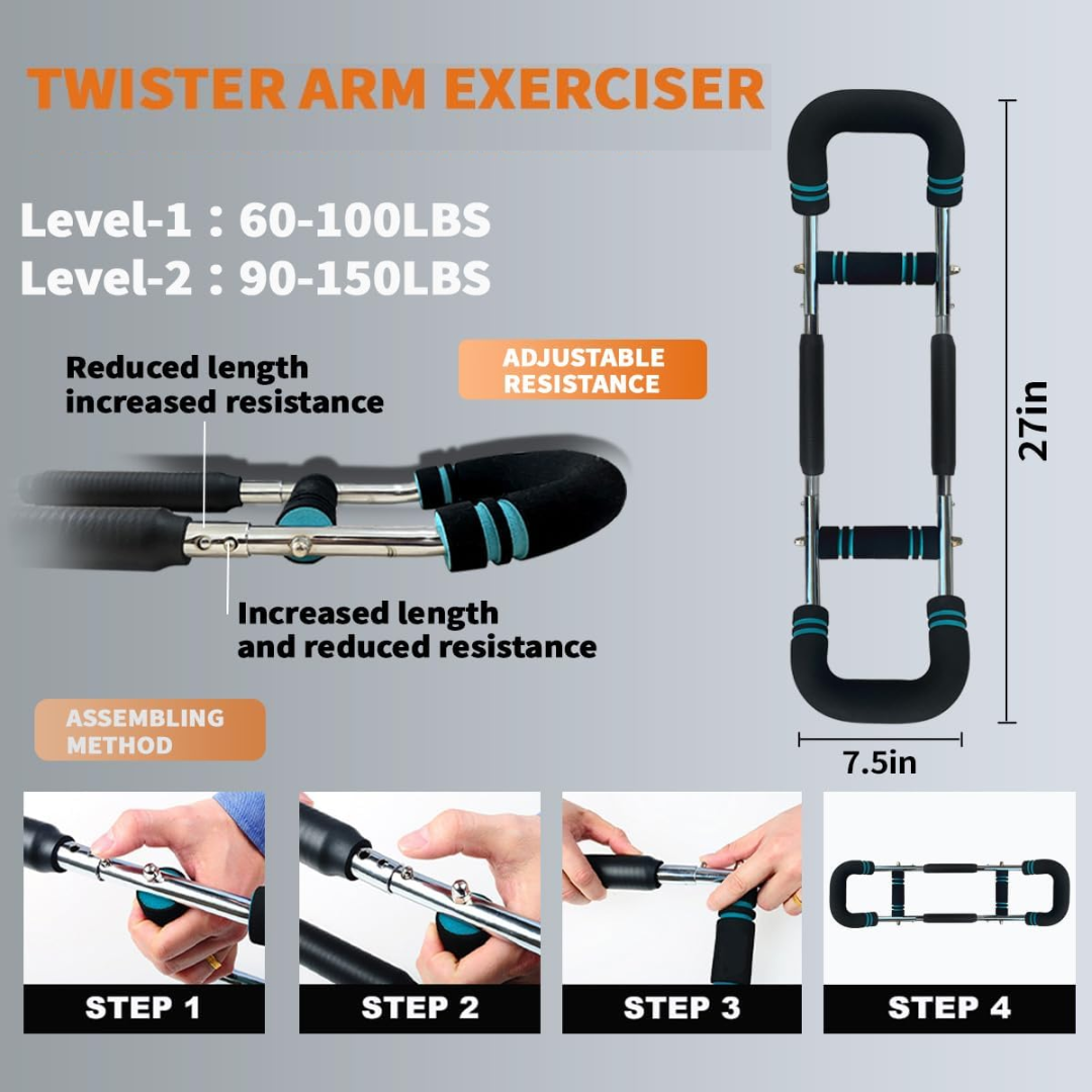 FlexiBar Adjustable Arm Strength Trainer