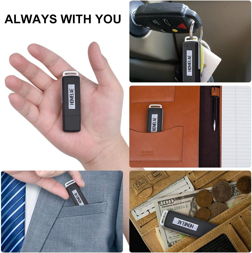 USB Voice Recorder for Interviews and Lectures | Noise Cancellation