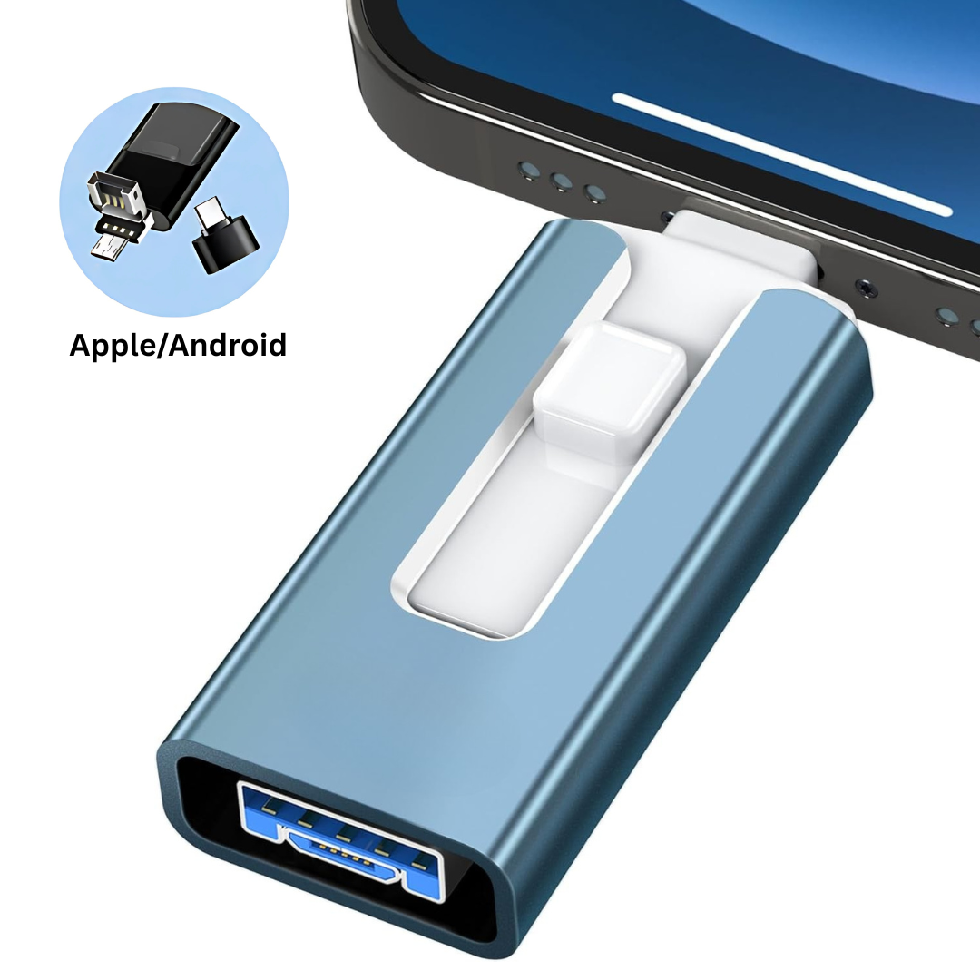 USB Drive | Additional Storage | Multi-Port Data Transfer