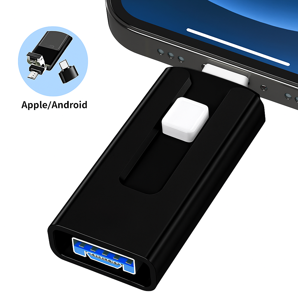 USB Drive | Additional Storage | Multi-Port Data Transfer
