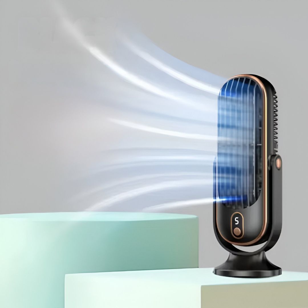 Portable Rechargeable USB Fan with 3 Speed Settings
