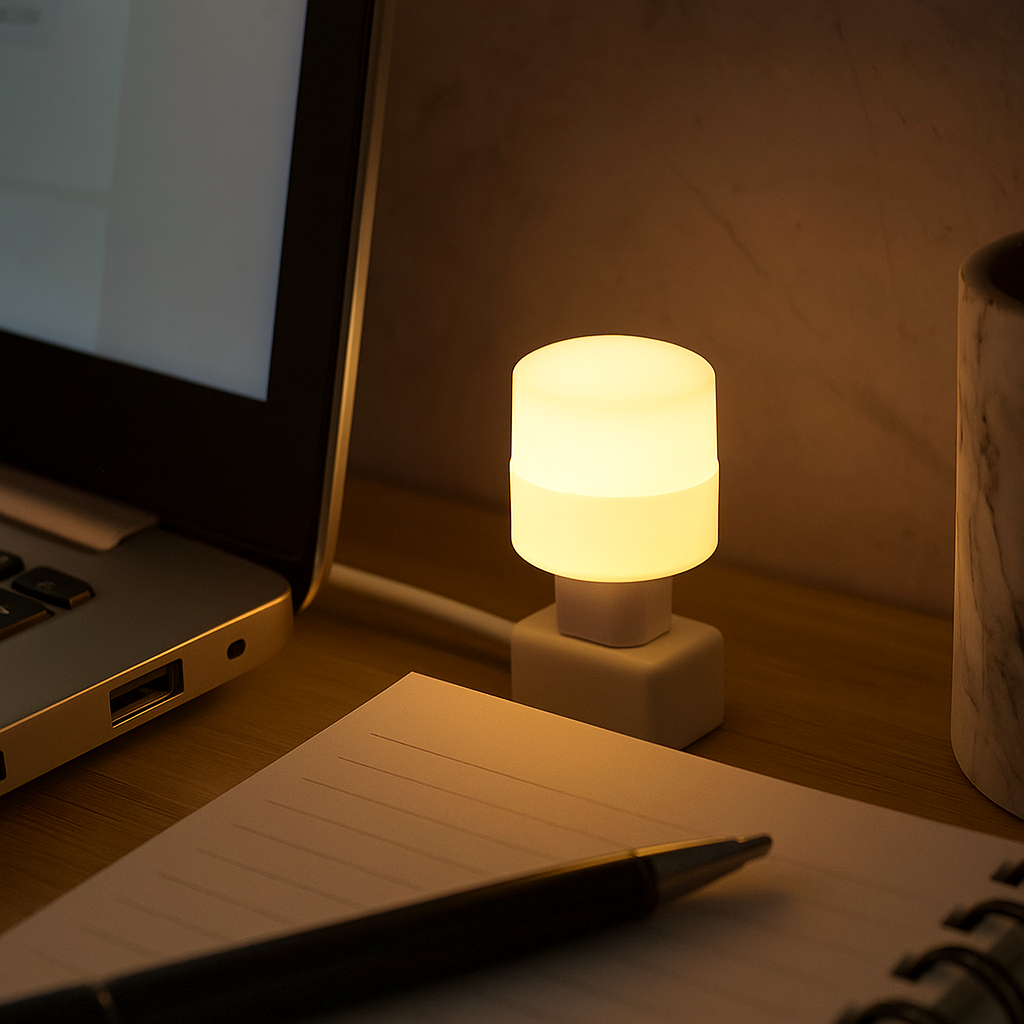 Portable USB LED Glow Light – Soft Illumination Anywhere