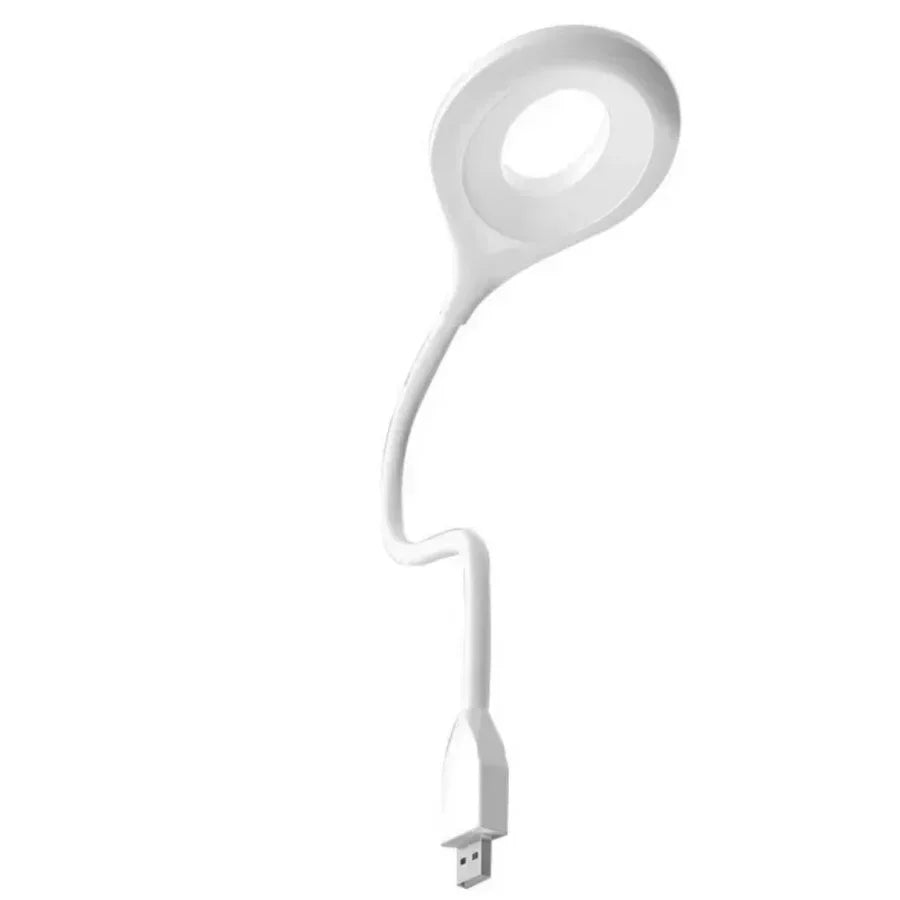 Versatile USB Ring Light with Adjustable Neck and Brightness