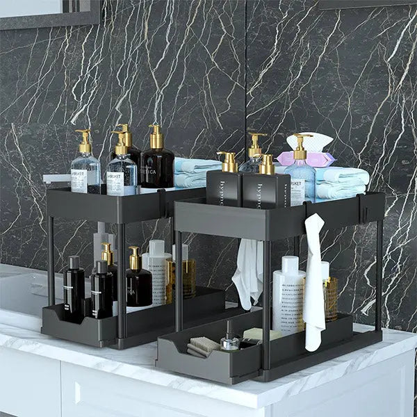 Two-Tier Expandable Storage Organizer