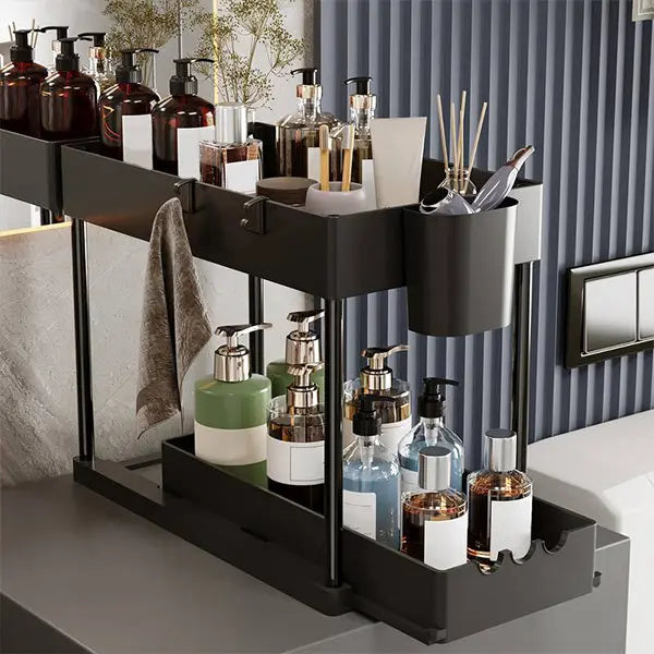 Two-Tier Expandable Storage Organizer