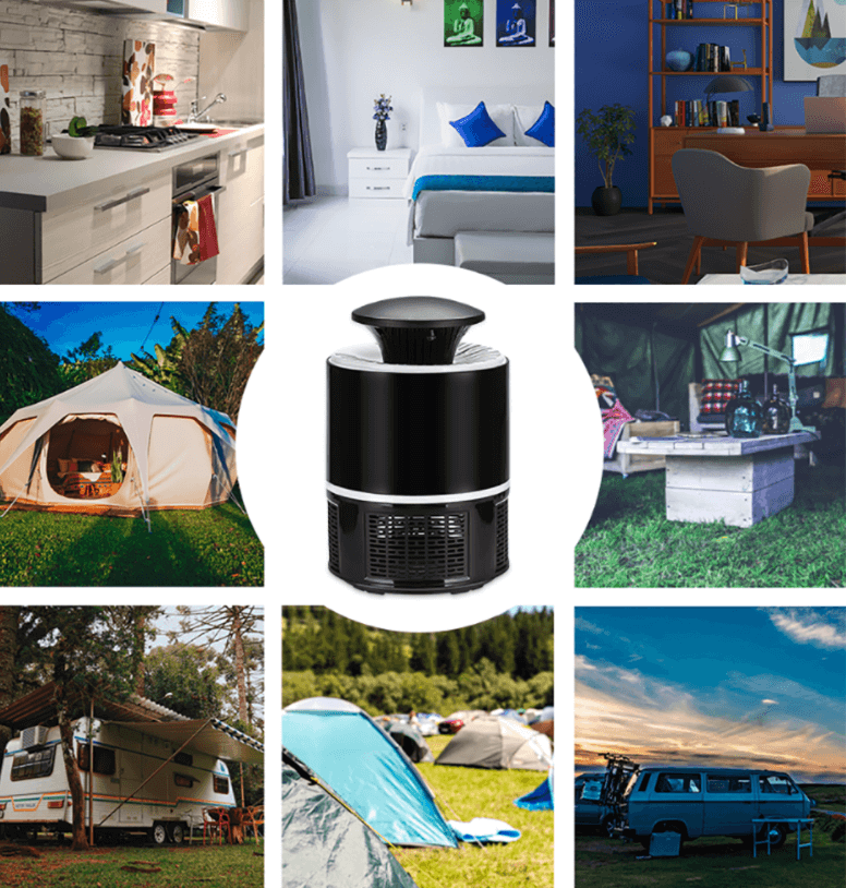Silent Guardian Mosquito Zapper with UV Light Technology