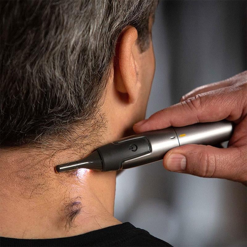 Sleek Precision Trimmer for Facial Grooming and Detailing