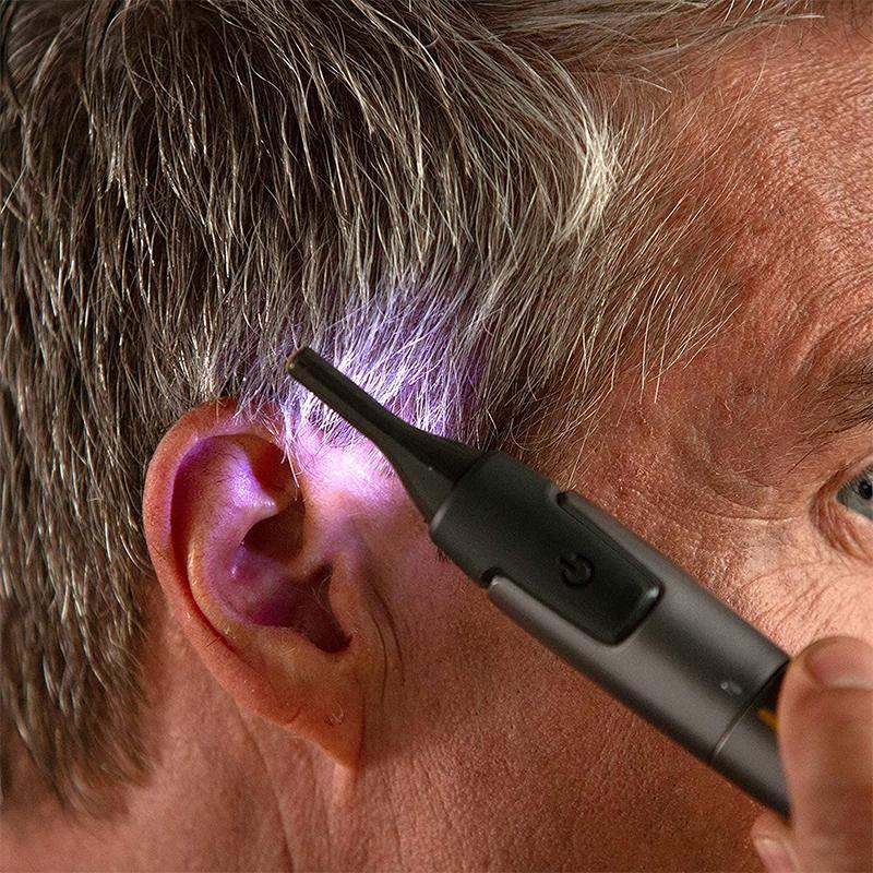 Sleek Precision Trimmer for Facial Grooming and Detailing