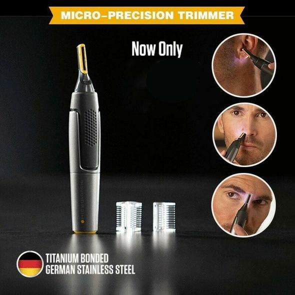 Sleek Precision Trimmer for Facial Grooming and Detailing