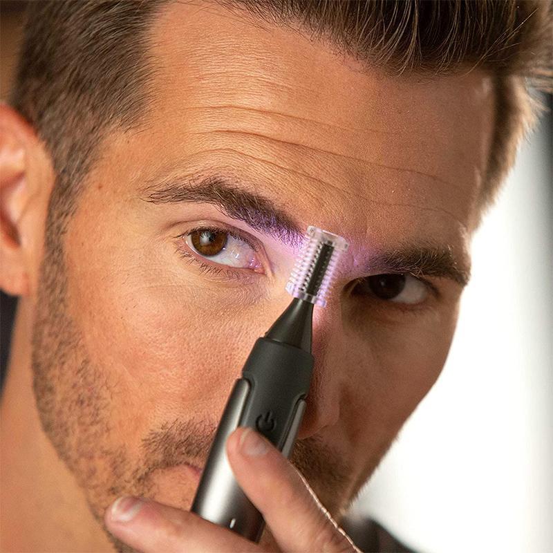 Sleek Precision Trimmer for Facial Grooming and Detailing