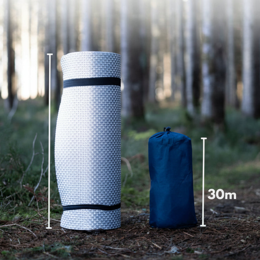 Compact Air Mattress with Foot Pump & Comfort Design