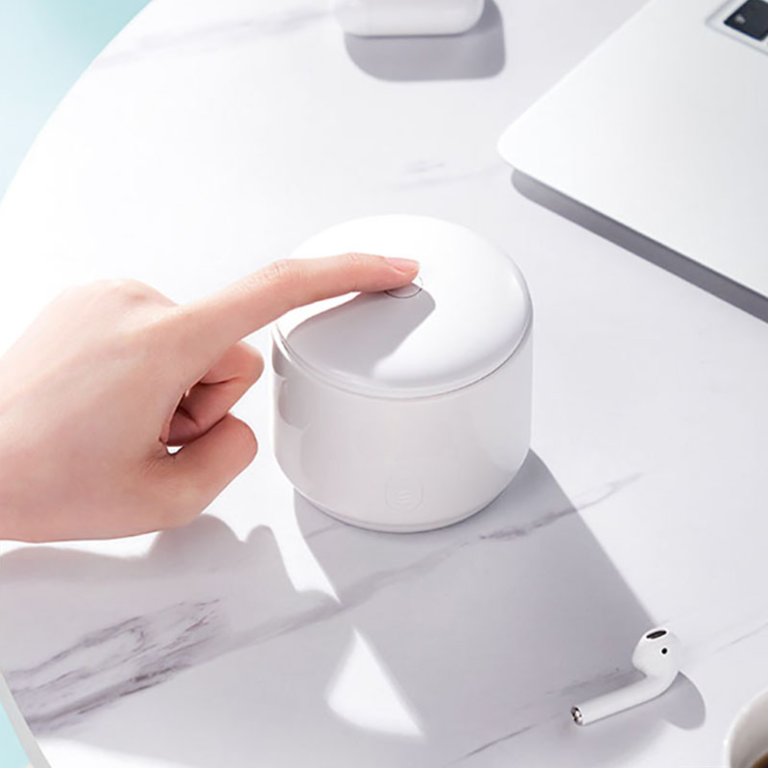 PureEssence Ultrasonic Cleaner with UV Light for Pristine Items