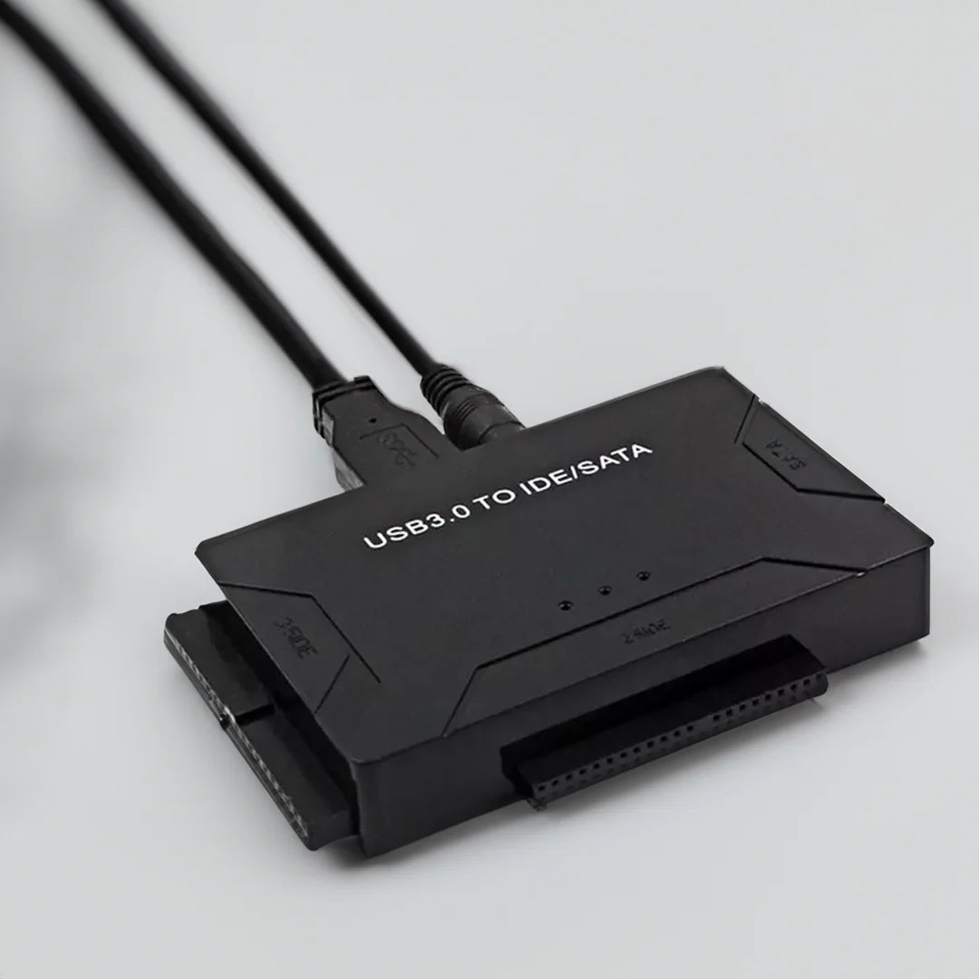 Universal SATA IDE to USB 3.0 Hard Drive Link with Power Supply
