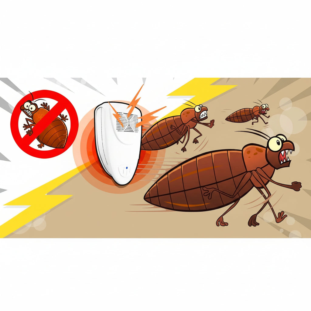 PestGuard Pro – Ultrasonic Bed Bug Defense System