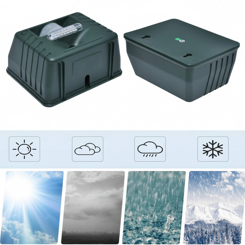 EcoGuard - Ultrasonic Bird Deterrent for Your Outdoor Space