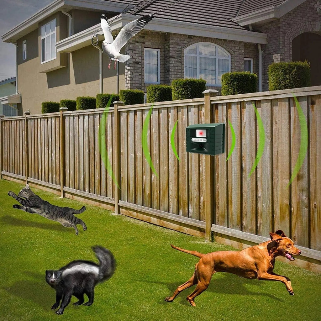 EcoGuard - Ultrasonic Bird Deterrent for Your Outdoor Space