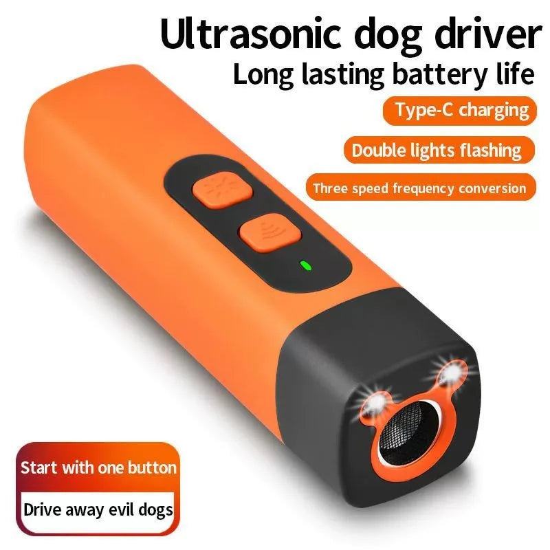 BarkEase Trainer – Rechargeable Ultrasonic Bark Control Device