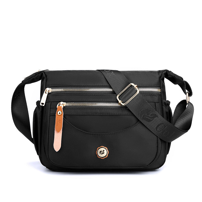 Water-Resistant Crossbody Bag – Organized Messenger Purse