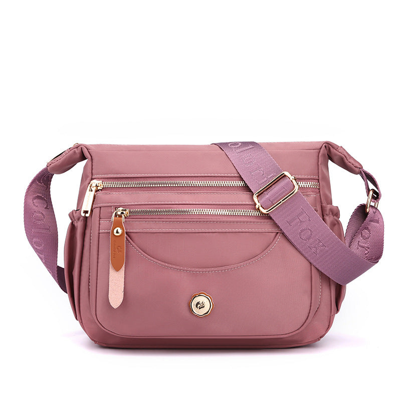 Water-Resistant Crossbody Bag – Organized Messenger Purse