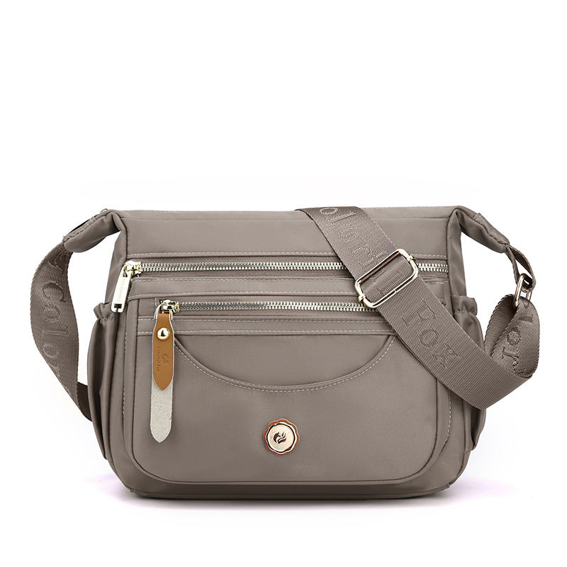 Water-Resistant Crossbody Bag – Organized Messenger Purse