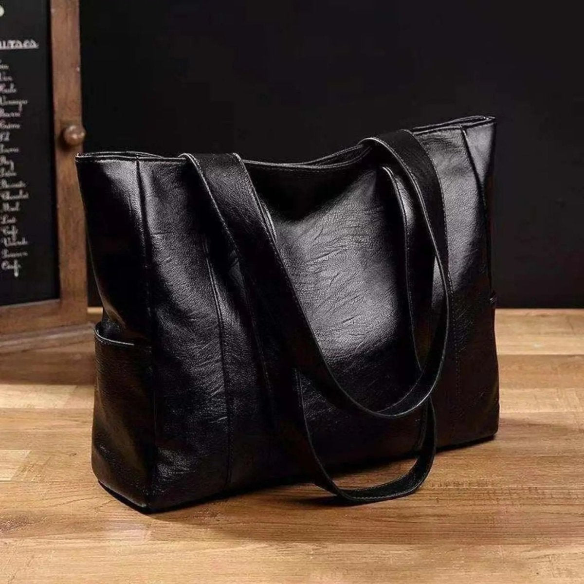 Crossbody Bag in PU Leather | Smooth Finish | Spacious Main Compartment